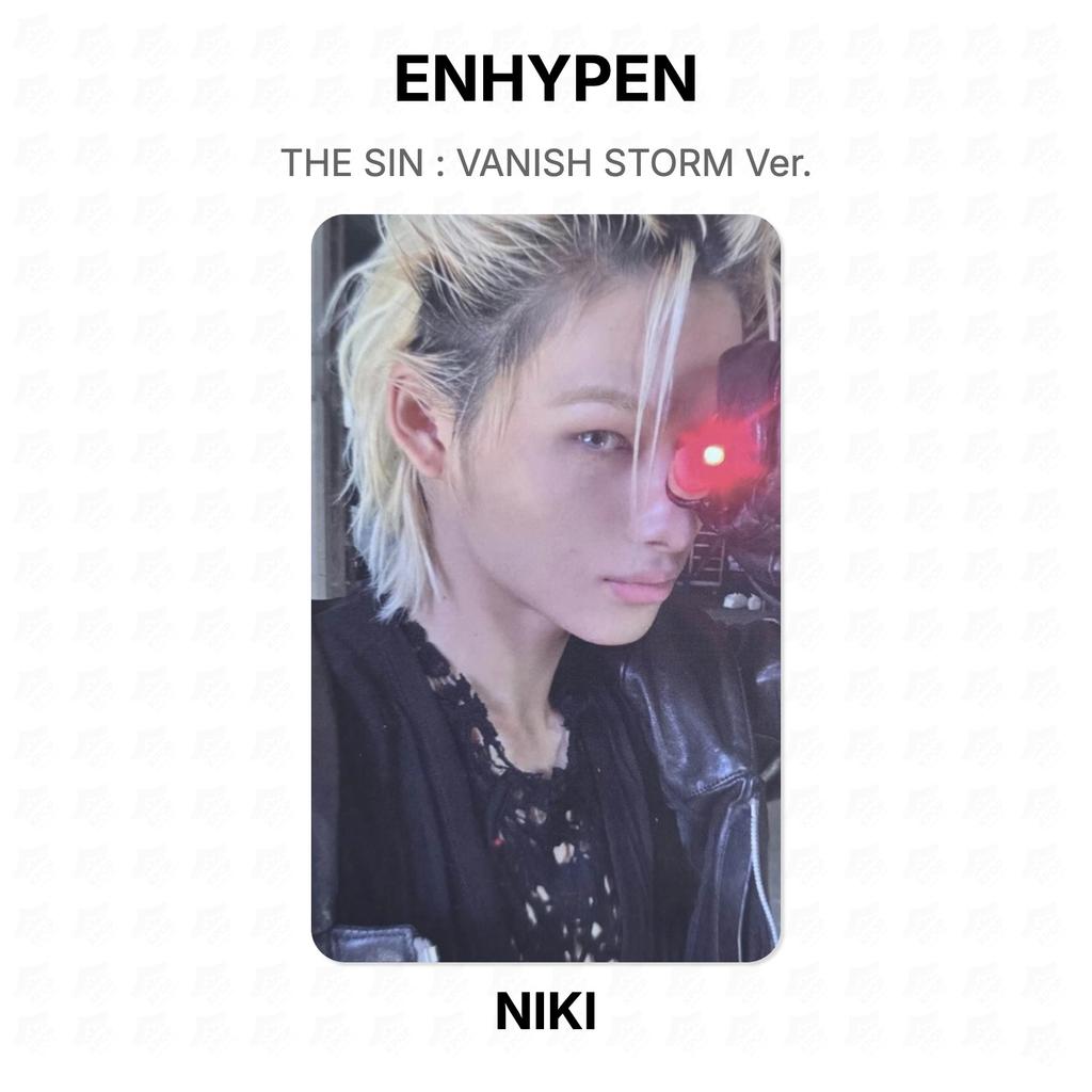 ENHYPEN THE SIN : VANISH STORM Ver. Official Photocard