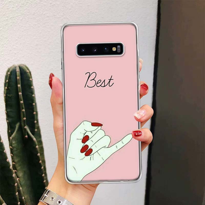 

Girls Bff Best Friends Forever For Samsung Galaxy Note 20 Ultra 20 10 Pro 9 8 Phone Case S10E S10 Plus S9 S8 + S7 Edge M21 M32 Samsung Note 10