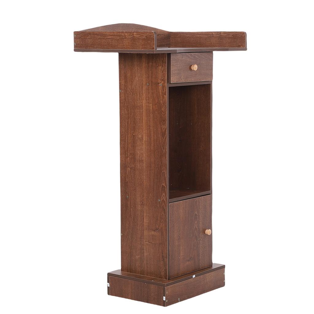 Podio Legno Moderno Minimalismo Tavolo Grande Pupitre per Discorsi Presentazione Lezione Aula