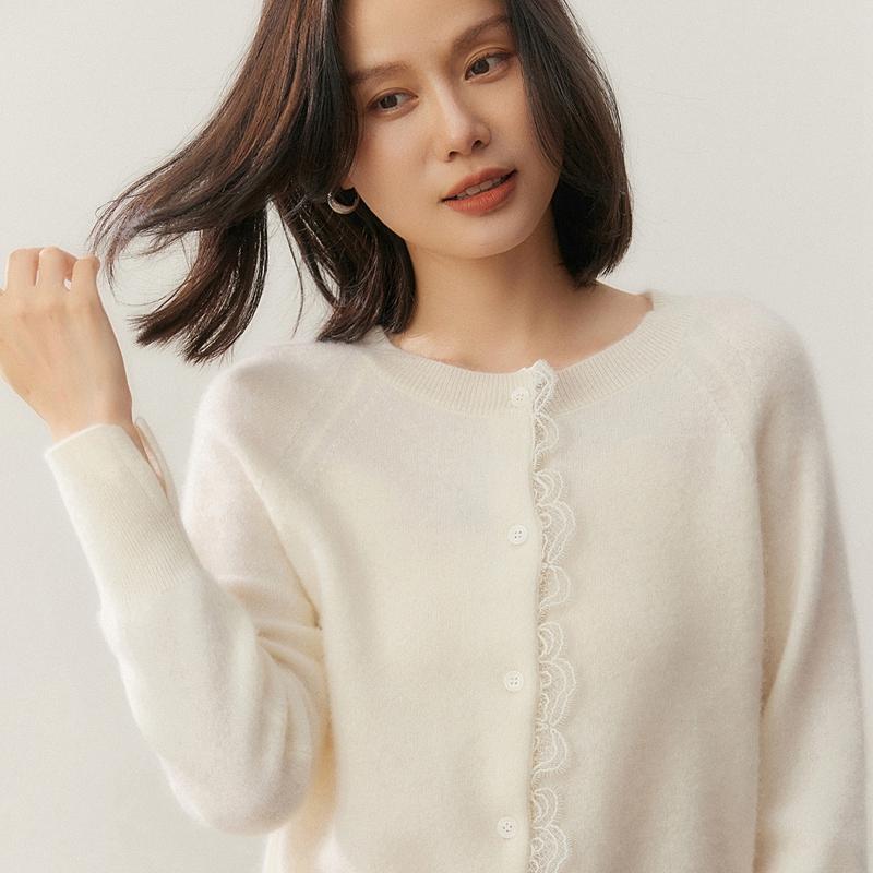 Qinghe 100% Pure Cashmere Women's Sweater - Ultra Soft Luxury Winter Pullover