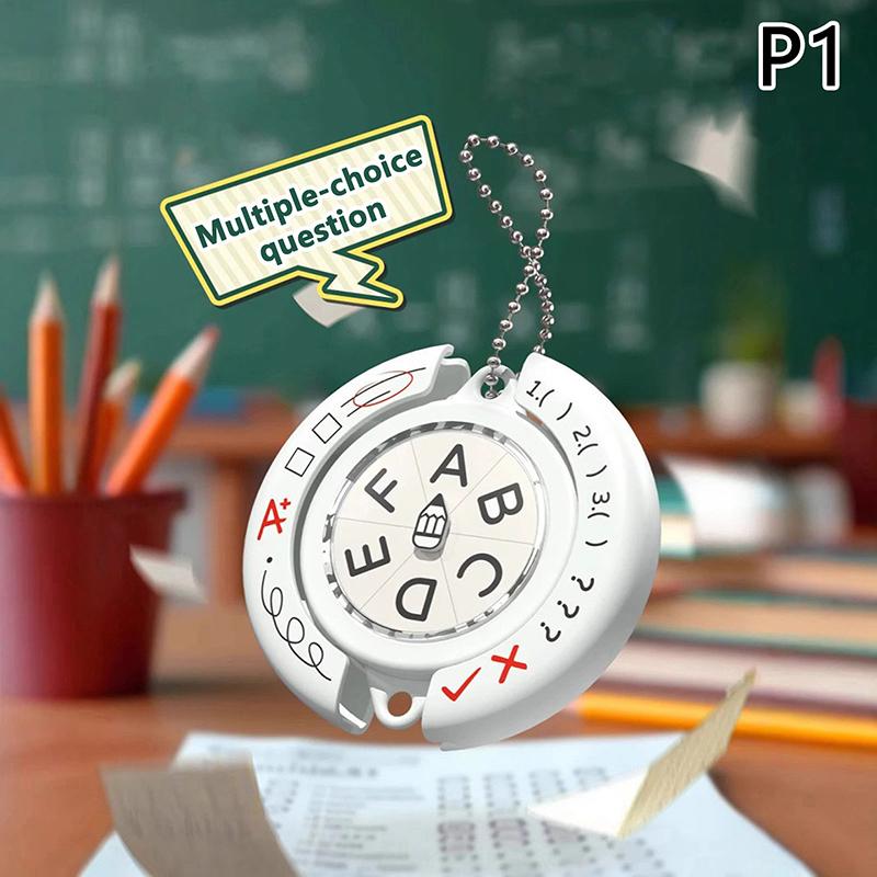 

1 шт. Брелок серии «Колесо Фортуны» Высокосложный решатель задач Брелок-вертушка Игрушка Креативный пластиковый дисковый кулон