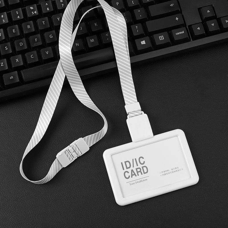 Multi-color Retractable Badge Holder with Lanyard for ID Cards