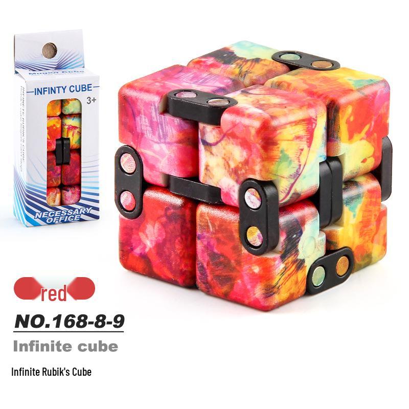 Unendlichkeitswürfel: Doppelschichtiges variables Fidget-Spielzeug zur kognitiven Entwicklung