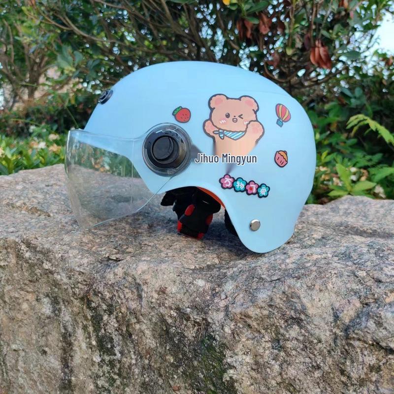 Adjustable Super Cute Kids Safety Helmet for Electric Scooter, Ages 2-12 - Anti-Fall, All-Season Protection