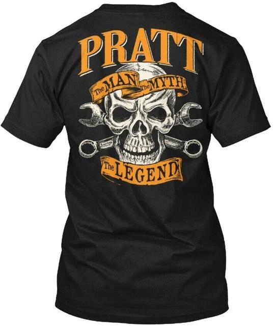 

Pratt The Man Myth Legend TTshirt Made in the USA Size S to 5XL 4XL