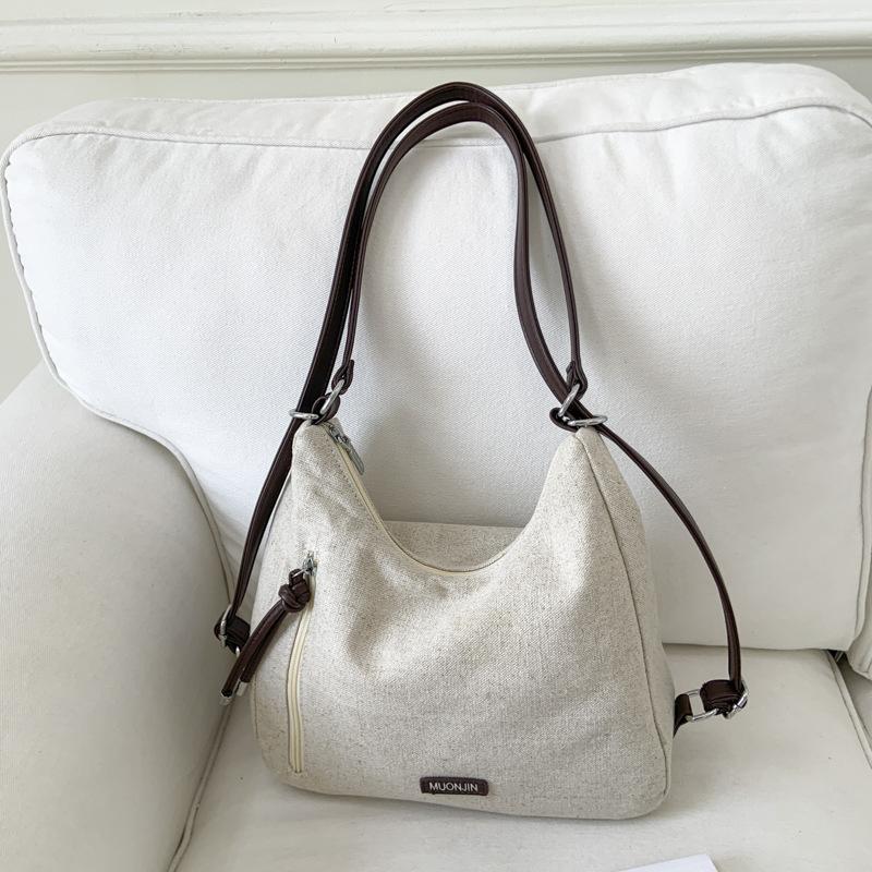 

High-value niche Korean version bag women s 2025 new fashion trend casual texture shoulder messenger tote bag