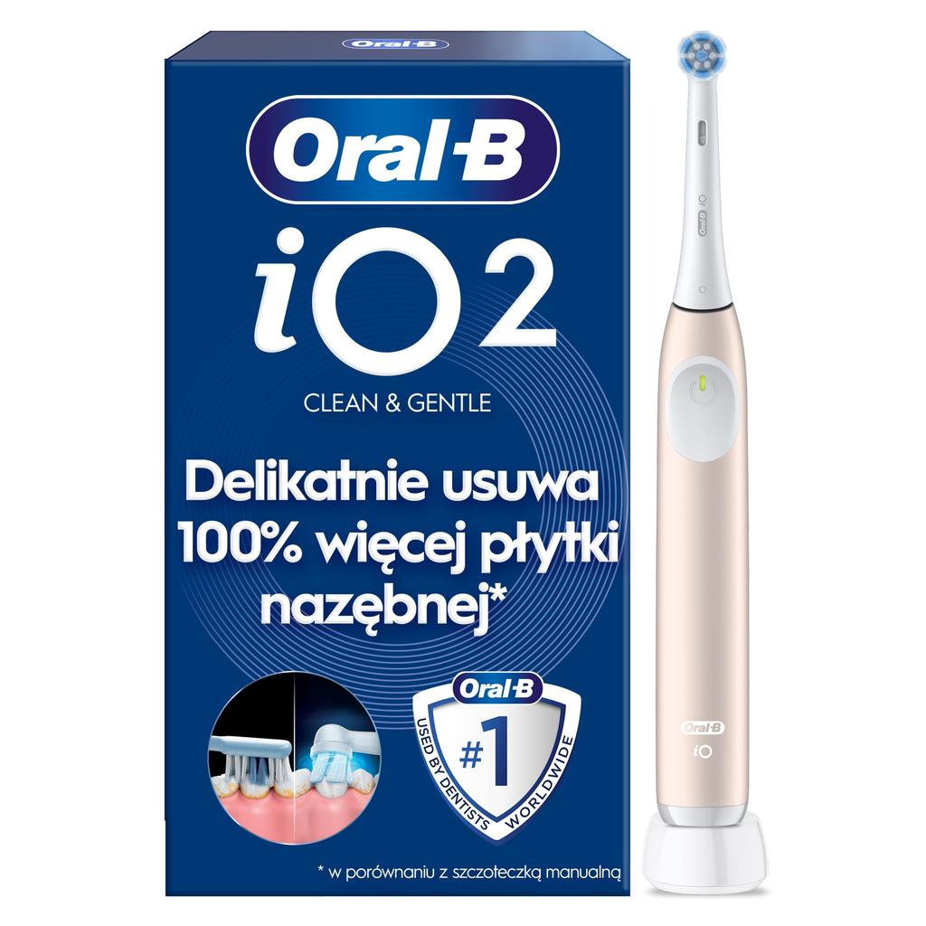 Oral-B Io 2 Electric Toothbrush, Calm Pink 1 Pc