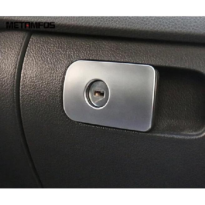 For Volkswagen VW Tiguan 2007-2013 2014 2015 Matte Glove Storage Box Door Handle Cover Trim Interior Accessories Car Styling