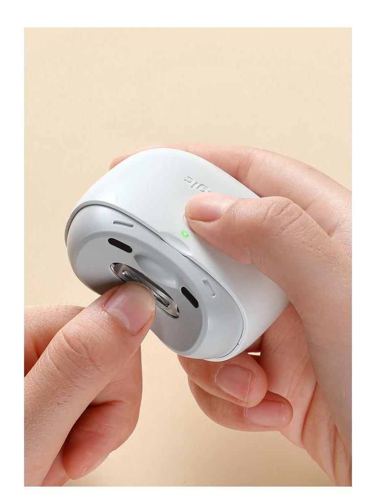 Seemagic Automatischer elektrischer Nagelknipser: Tragbarer Trimmer für Nägel von Senioren & Babys