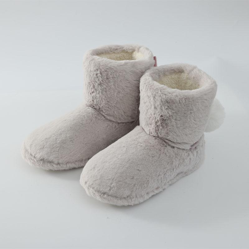 Goosecret Women Winter Warm Cotton Boots Winter Short Furry Cotton Boot New Fur Ankle Soft Flat Boot Lined Ankle Warm Snow Boots