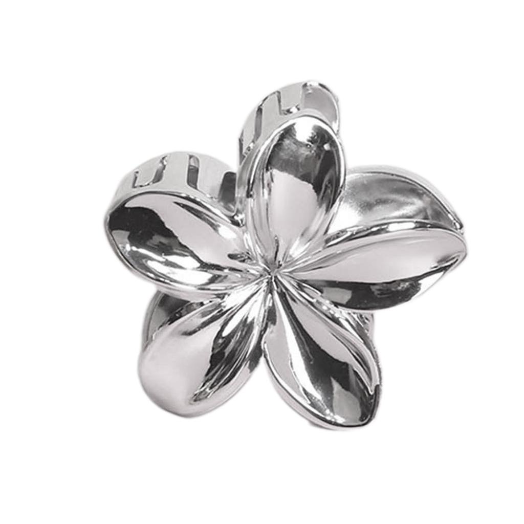 Blumenförmige Haarspange für Frauen Krabben-Haarklammern Florale Klammern Schmuck Vielseitige Federklemme Haaraccessoires