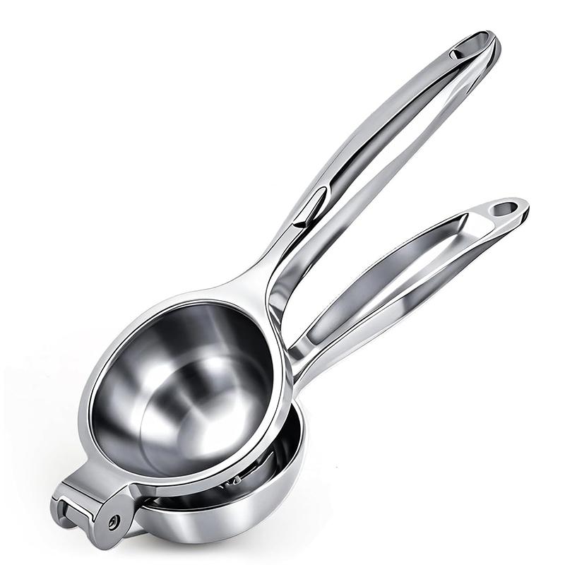 Manual Lemon Squeezer Zinc Alloy Lemon Juicer Squeezer Heavy Duty Lemon Press Squeezer Kitchen Citrus Juicer Hand Press