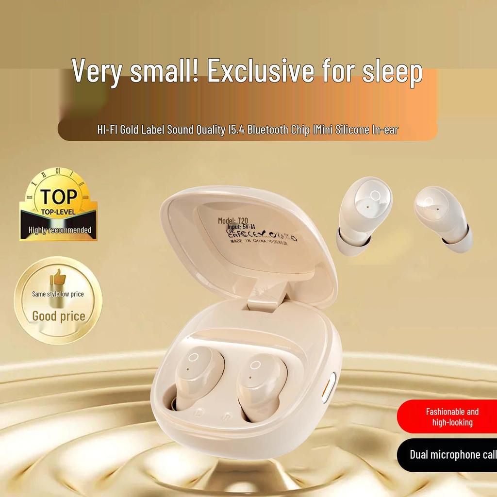 T20 Mini Bluetooth Earbuds: Ultra-Compact, High-Value, Wireless In-Ear for Sleep & Universal Use