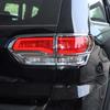 Car Tail Light Cover Decorative Stickers  For Jeep Grand Cherokee 2014-2020 Car Exterior Accessories, ABS Plastic
