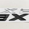 NEW 3D ABS Car Styling Logo X2 X4 Badge Sticker Rear Trunk Emblem Decals For BMW X2 X4 F39 F26 Auto Marking Accessories