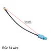 Direct Installation Male To Male Cable for GSM GPS DAB 6 Inch Length