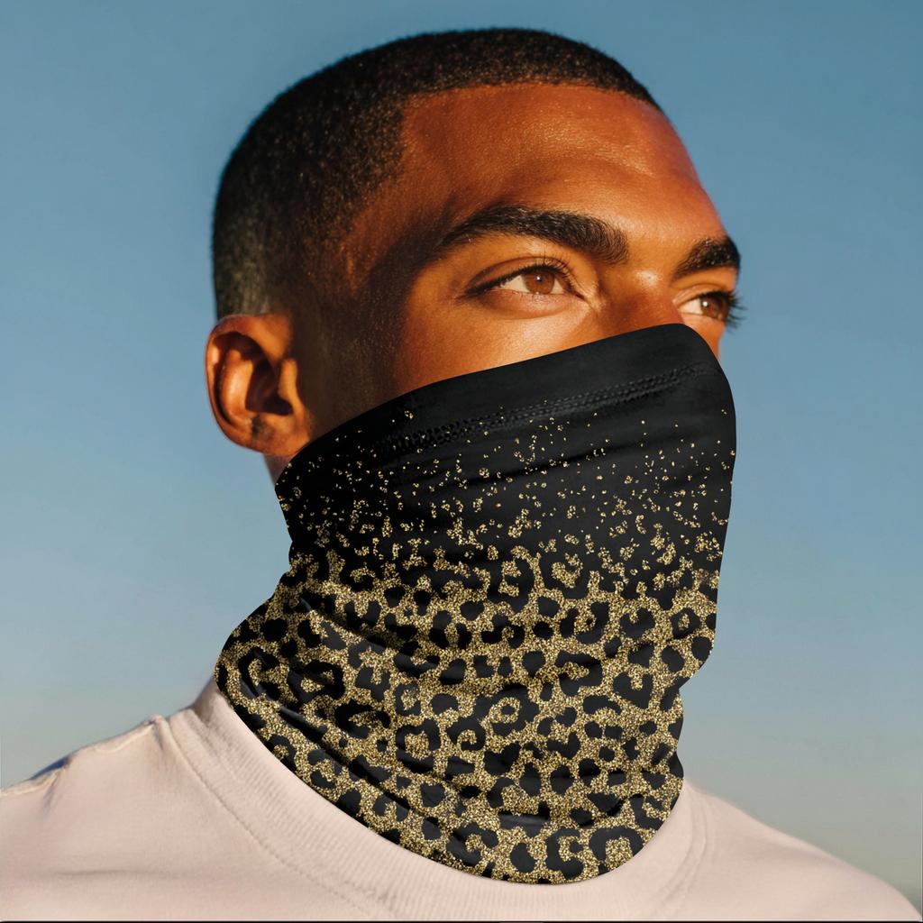 Venkovní cyklistická maska módní potištěný šátek na hlavu nákrčník