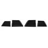 Carbon fiber style inner door handle bowl cover trims  for Toyota Tacoma 2024+