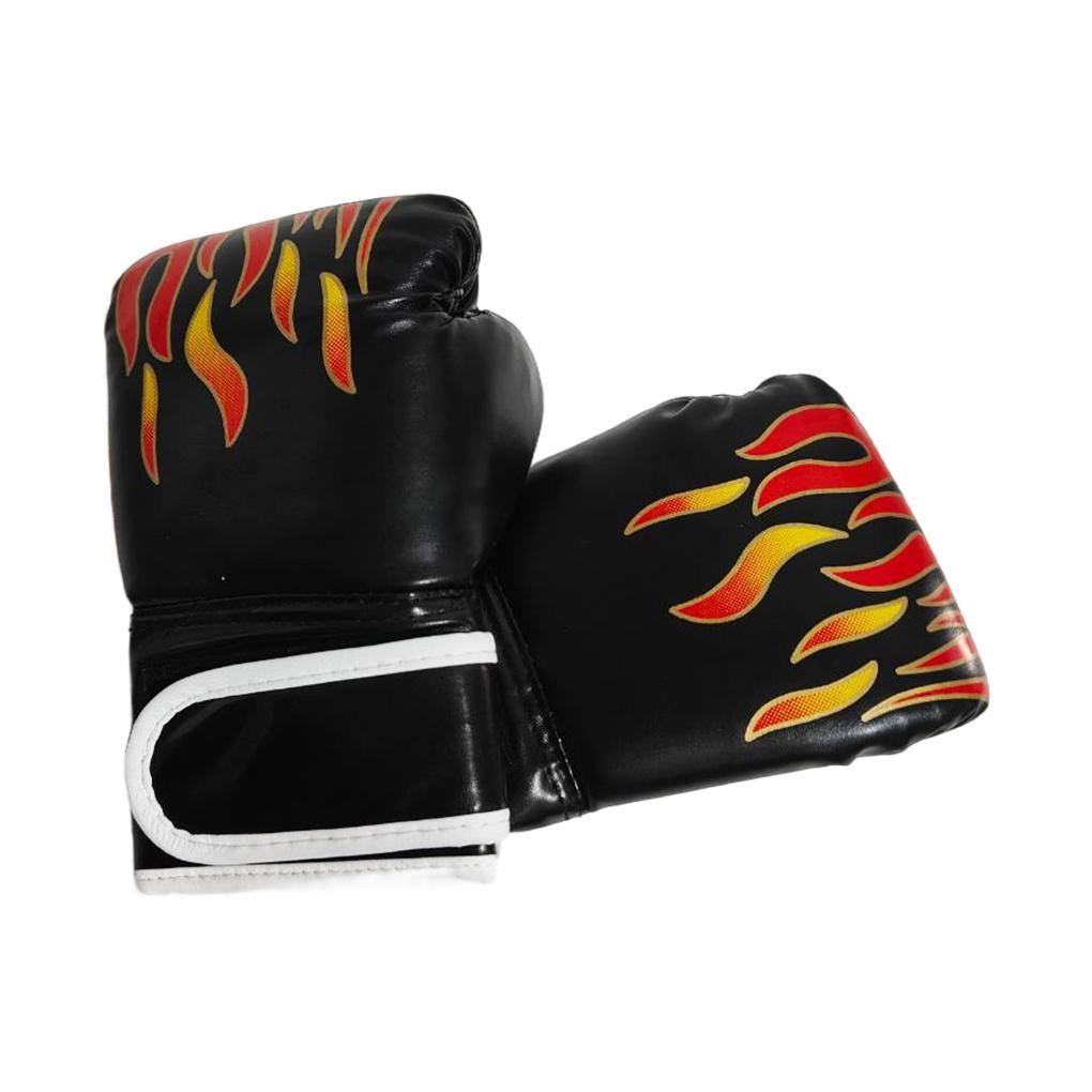 

Unisex Sparring Punching Gloves PU Leather Thickened Sandbag Training Gloves Adjustable Gloves for Boxing Kickboxing Muay Thai чёрный