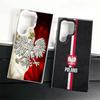 Poland Flag White Red Soft Phone Case for Samsung Galaxy S24 S25 FE S26 Edge S23 Ultra S22 Plus S21 + Shockproof Cover Back Shel