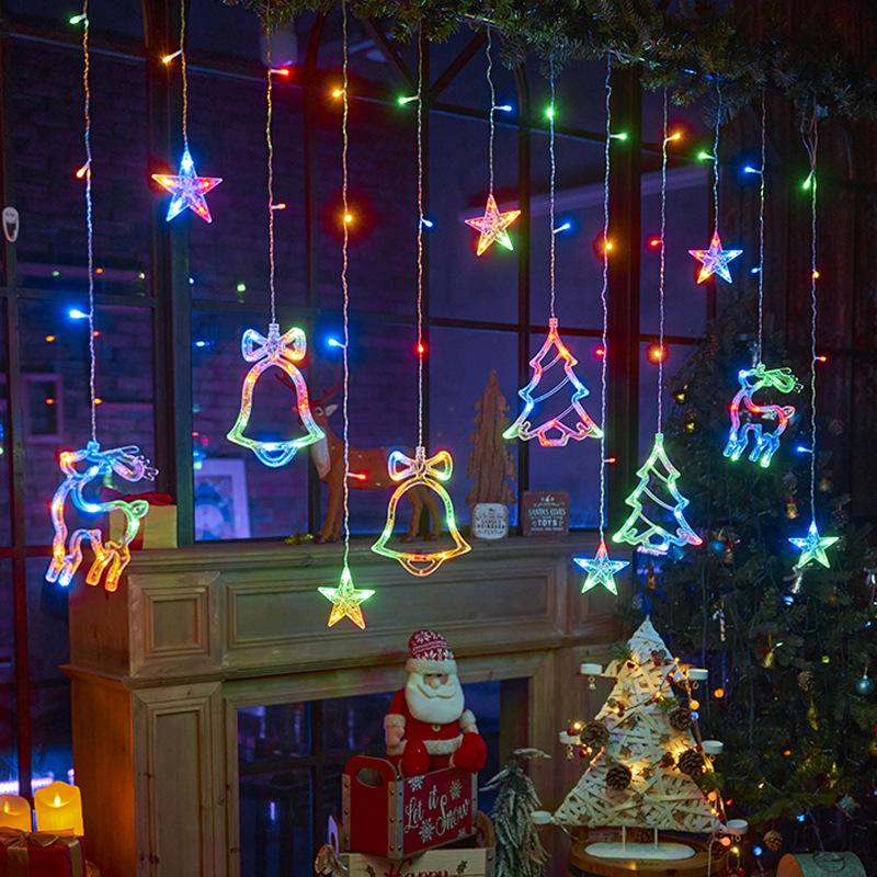 Starry Sky Fairy Curtain Lights: Outdoor Camping & Decoration String Lights