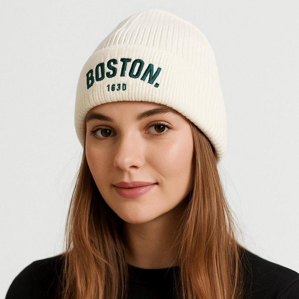Keep Warm Winter Pullover Hat Solid Color Knitted Cold Hat Wool Beanies Hat  Apparel Accessories