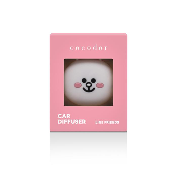 LINE FRIENDS Cony Car Clip Air Freshener (Flower Market)