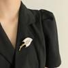 Zinc Zinc Alloy Metal Flower Brooches Jewelry Accessories Women Brooch Fashion Exaggerated Brooches  Daily