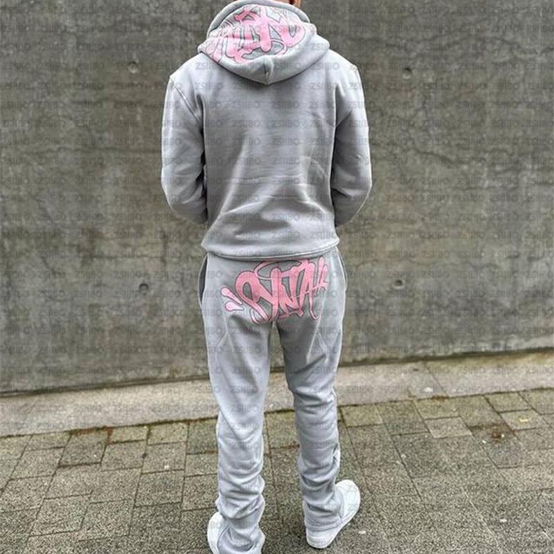 Y2K Hip Hop Croială Largă Toamnă/Iarnă Trend Hanorac - Set Pulover Streetwear Unisex