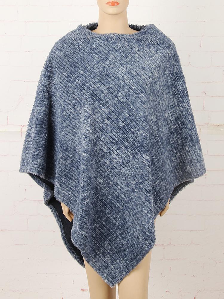 Imitation Cashmere Women Scarf Winter Pullover Poncho Warm Female Echarpe Hiver Capa Para Mujer Pashmina Thick Wrap Shawls