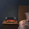 Fireplace Flame Essential Oil Diffuser with Humidifier Color Changing LED Lights Safe Automatic Shutoff for Home
