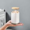 Household Creative Press-type Toothpick Box Large-capacity Grid Toothpick Tube Simple Personality  Toothpick Storage Tube