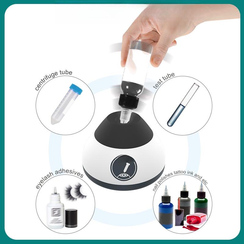 2000RPM Portable Laboratory Shaker Tattoo Pigment Nail Polish Liquid Ink Mixer Mini Vortex Mixer