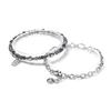 Greylondel 025 3x1 Binding Chain 1250 Bracelet Set (C2503-SE447_GR)