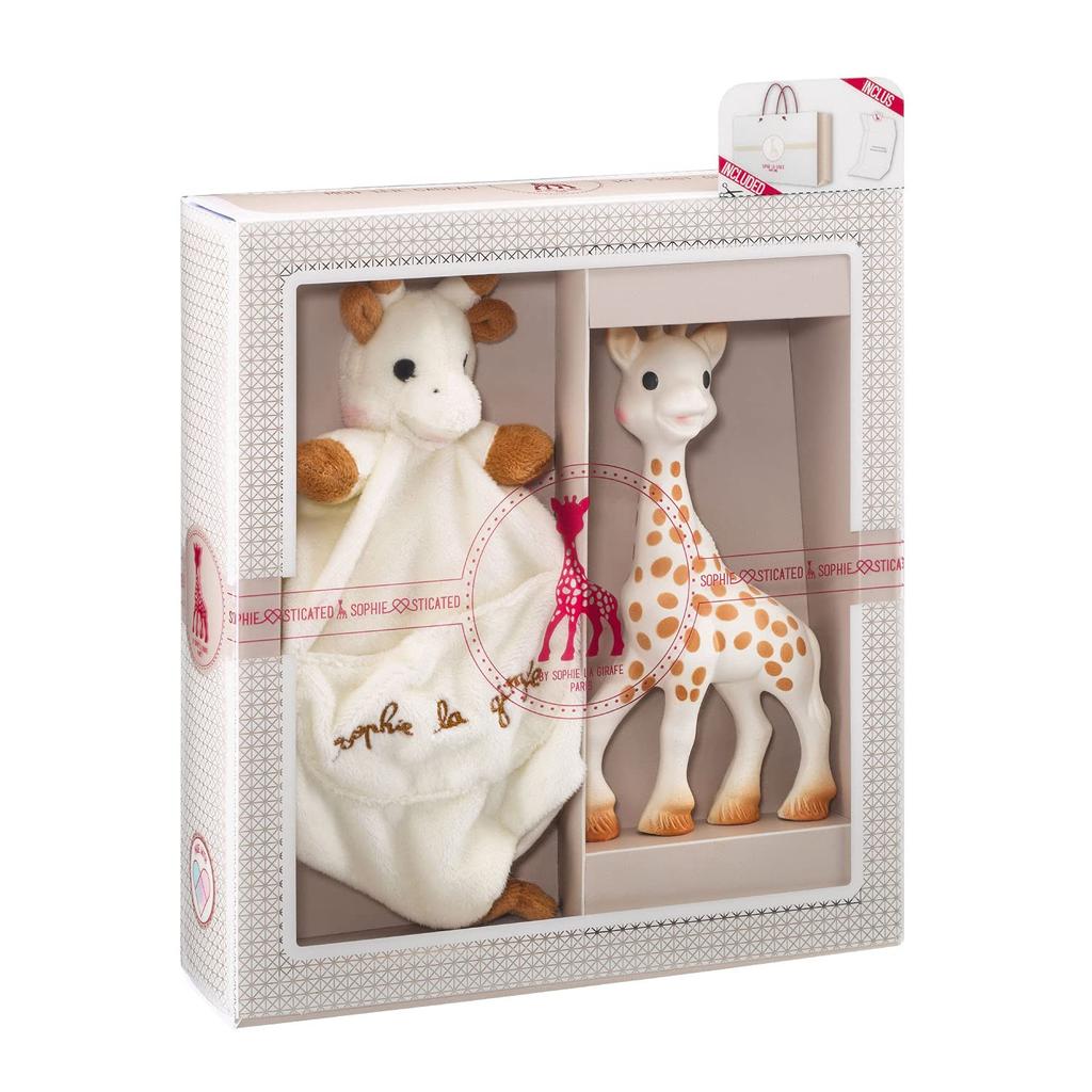 Sophie La Girafe Vulli Sophie the Giraffe Sophie the Giraffe Sophisticade Doudou Set 000003