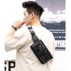 Brand Unisex Single-Shoulder Multi-Function Large-Capacity Waist Bag Men'S Chest Bag Casual Messenger Bag Wallet