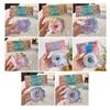 Simulation Doughnut Squeeze Toy Stress Relief Sequin Donut Pinch Sensory Toy Simulated Dessert Fidget Toy Students Office Workers Gift