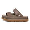 UGG Fashionable Minimalist One-Strap Sandals Women Sandals Brown Gray 1167399-SKP
