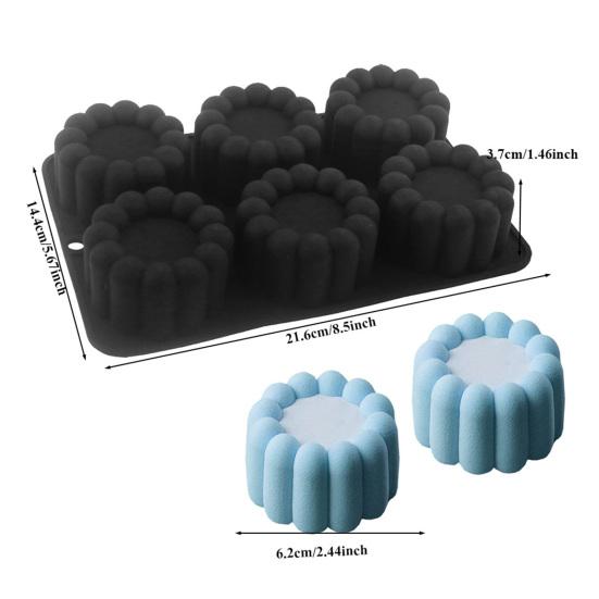 Silicone Cake Mold Square Heart Shapes Mousse Chocolate Desserts Mold Cake Pan Muffin Mold Flexible Baking Tools