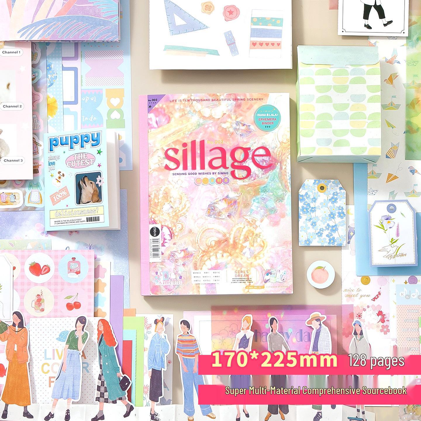 Xin Mo Tearable & Stickable Creative Journal Stickers & Sticky Notes