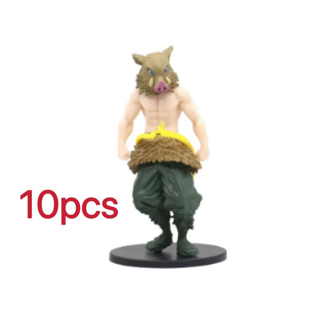 16 Anime Devil Killer Ghostbusters Character Kamado Tanjirou Action Character Agatsuma Zenitsu Nezuko Warrior PVC Model Toys