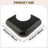 4 Pieces Pool Table Corners Billiard Corner Easy Installation Protector Sturdy Metal Bumpers