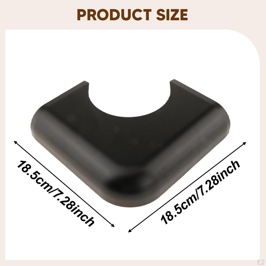 4 Pieces Pool Table Corners Billiard Corner Easy Installation Protector Sturdy Metal Bumpers