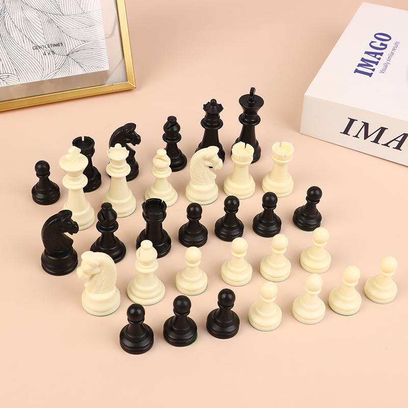 Mittelalterliches Schachspiel König Schach Hoch 95mm 75mm 65mm Schach Mittelalterliches Schachspiel Ohne Schachbrett 32 Schachfiguren Spiel