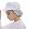 Cappello da Chef Tinta Unita Cotone Traspirante Rete Catering Cameriere Cappello da Cucina per Cucinare