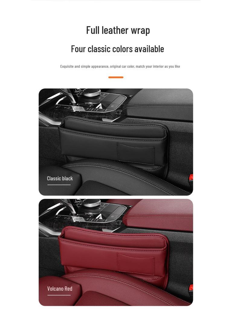 Multifunctional Car Armrest Crevice Storage Box