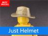 10 pezzi/lotto MOC Mattoncini Sci Nuoto Cuffia Cappello da Cowboy Casco Copricapi Accessori Figure Pezzi Blocchi da Costruzione Giocattoli Regali per Bambini