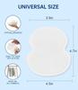 10-80Pcs Underarm Sweat Pads for Women and Men Fight Hyperhidrosis Comfortable Unflavored Non Visible Extra Adhesive Disposable