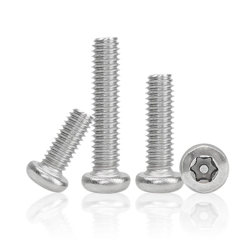 Vite Antifurto Rotonda Torx con Testa Esagonale Interna a Fiore in Acciaio Inossidabile 304 (M2M4M5M6M8)