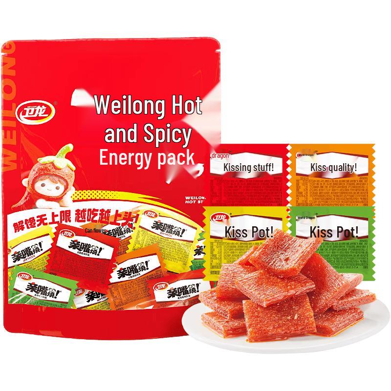 Weilong Qinzuishao Spicy Mixed Flavor Latiao Share Pack